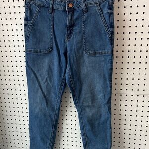 Old Navy Women's Blue Ankle Jeans